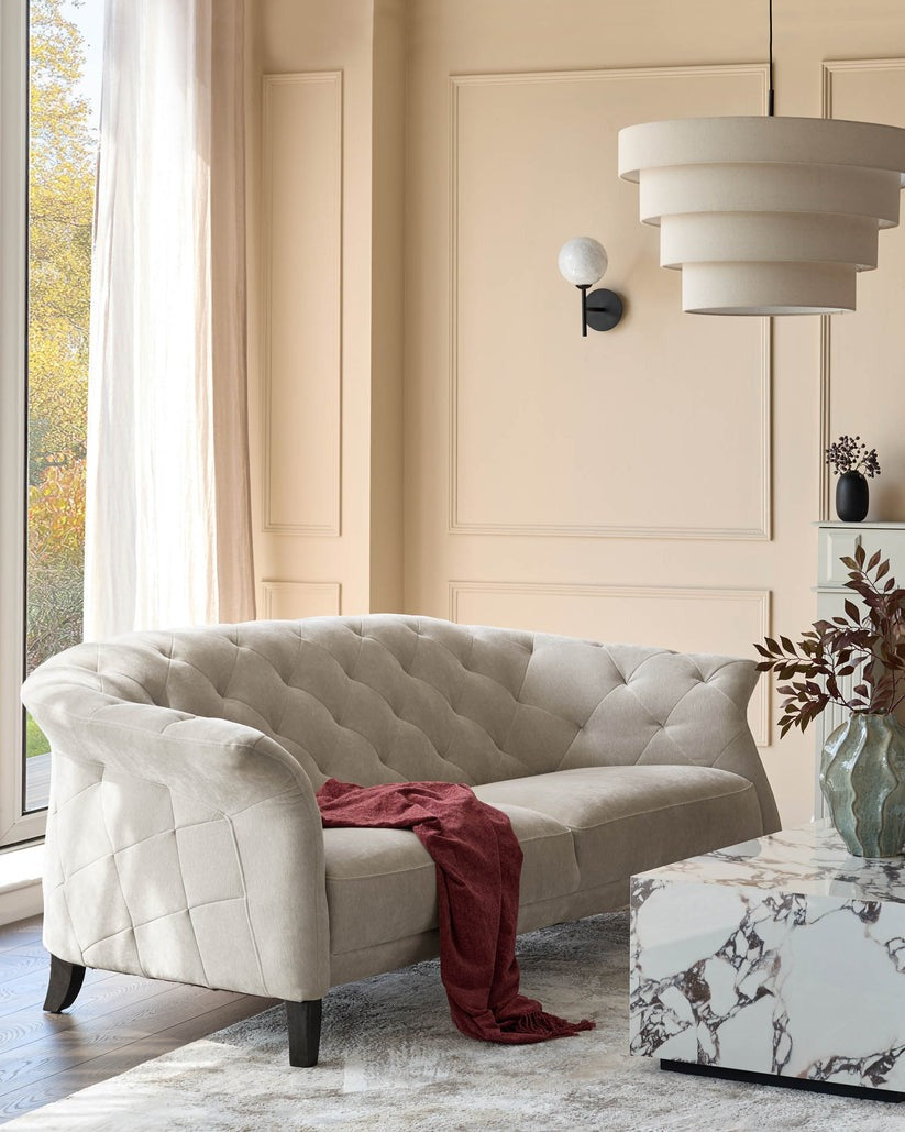 Luxe Chenille Armchair