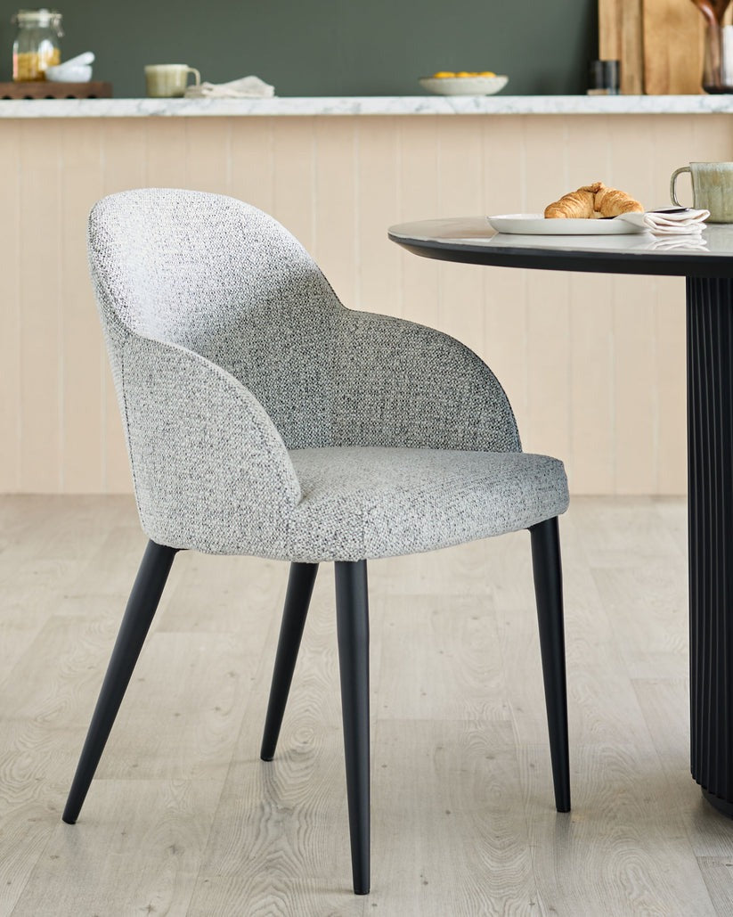 Lani Fabric Dining Chair - 2 Set