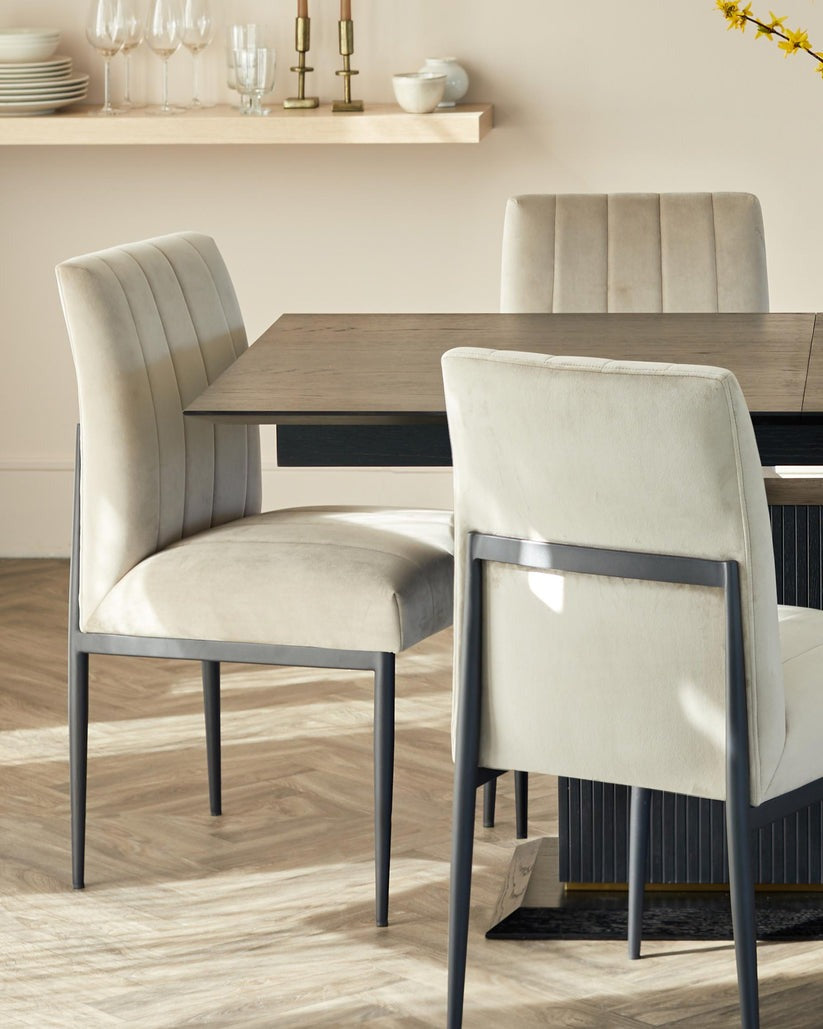 Kendra Velvet Dining Chair - 2 Set