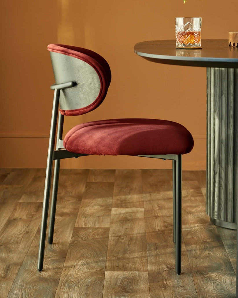 Cree Velvet Dining Chair - 2 Set