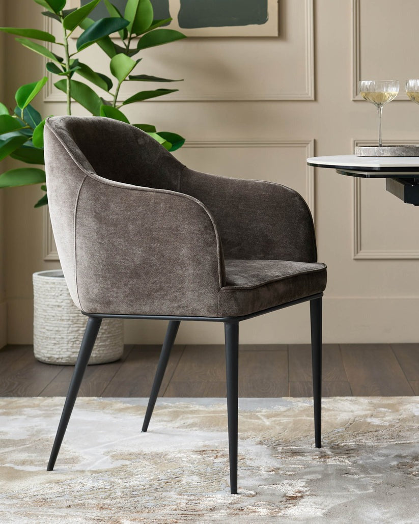 Harley Fabric Chenille Dining Chair