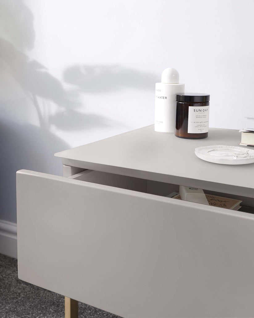 Benton Single Drawer Bedside Table