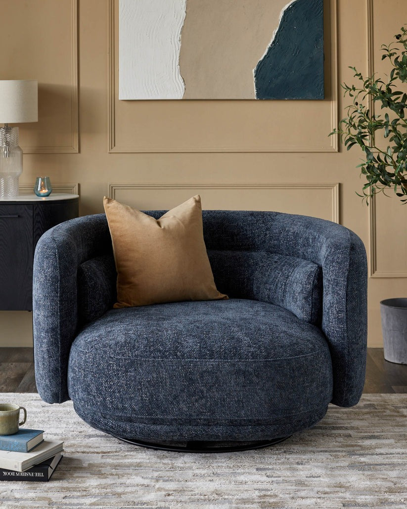 Henry Swivel Love Seat
