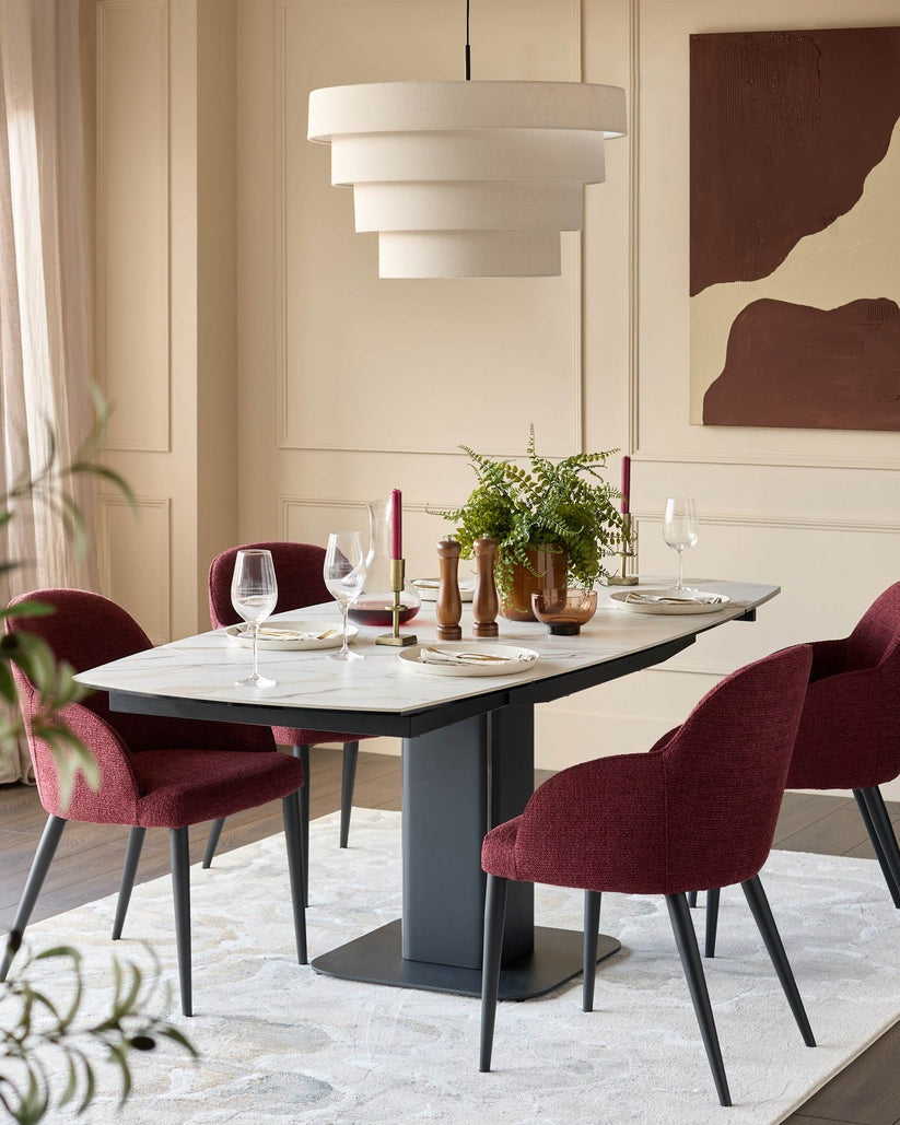 Lani Fabric Dining Chair - 2 Set