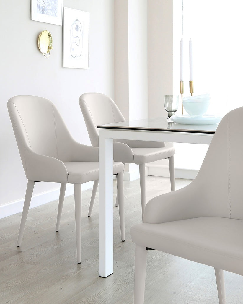 Kyro Faux Leather Dining Chair