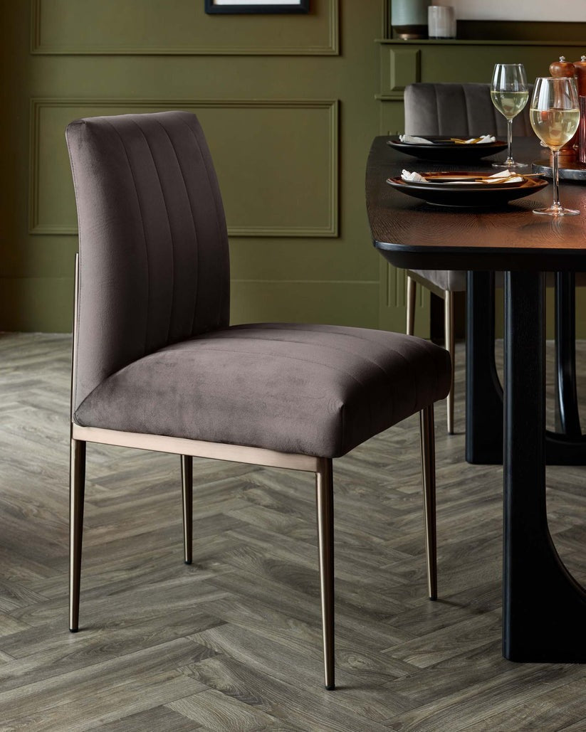 Kendra Velvet Dining Chair - 2 Set