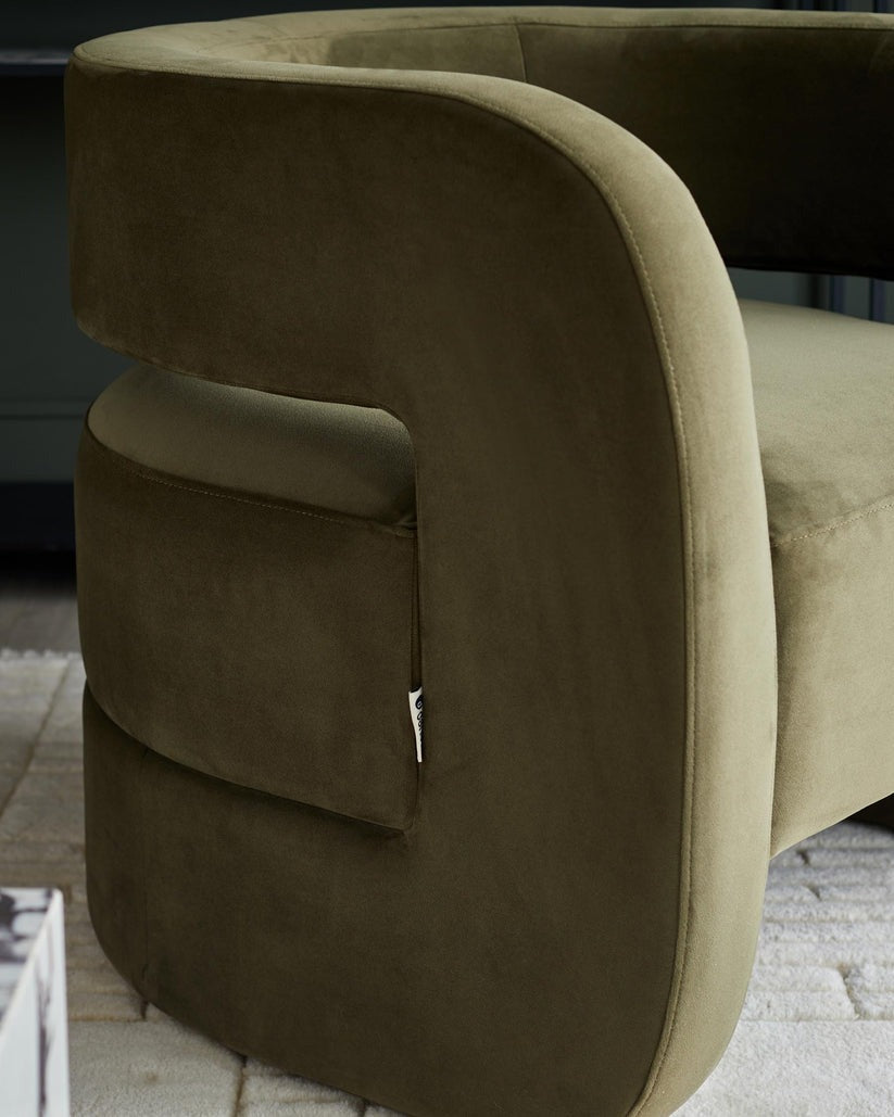 Silas Fabric Accent Chair