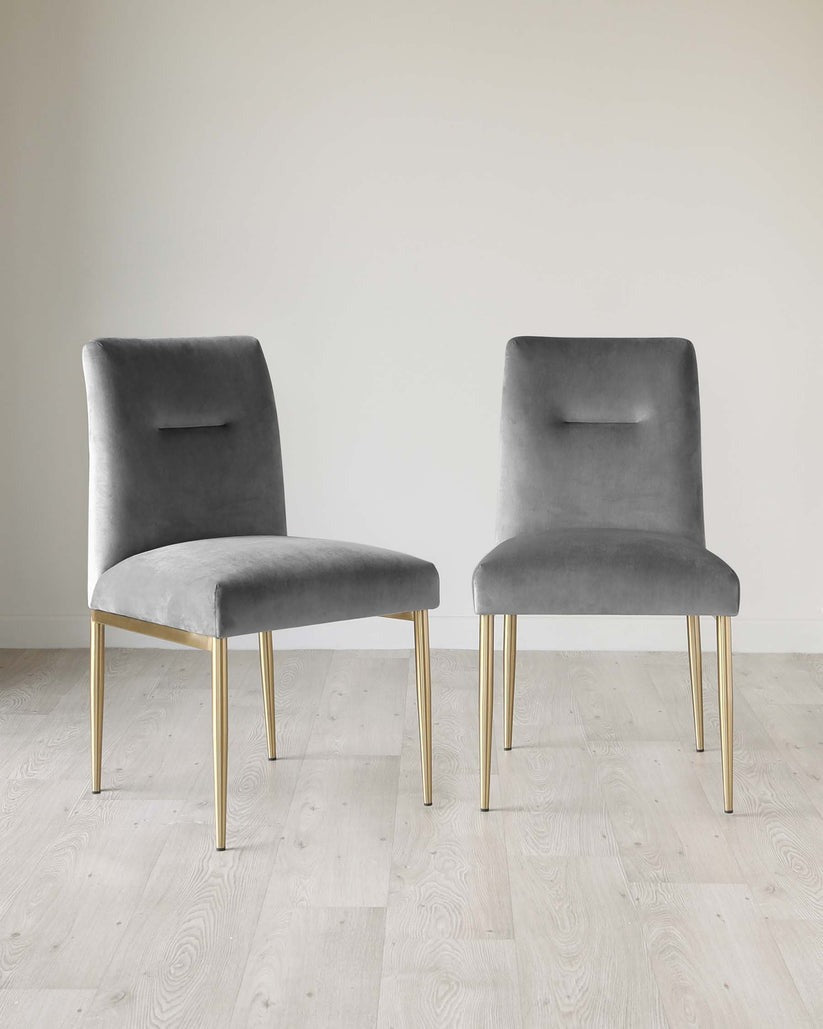 Keira Velvet Dining Chair - 2 Set