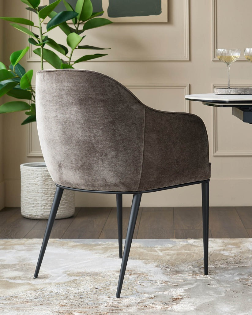 Harley Fabric Chenille Dining Chair