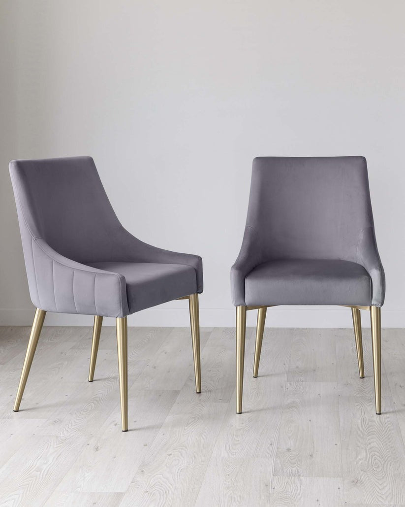 Juliana Velvet Dining Chair - 2 Set