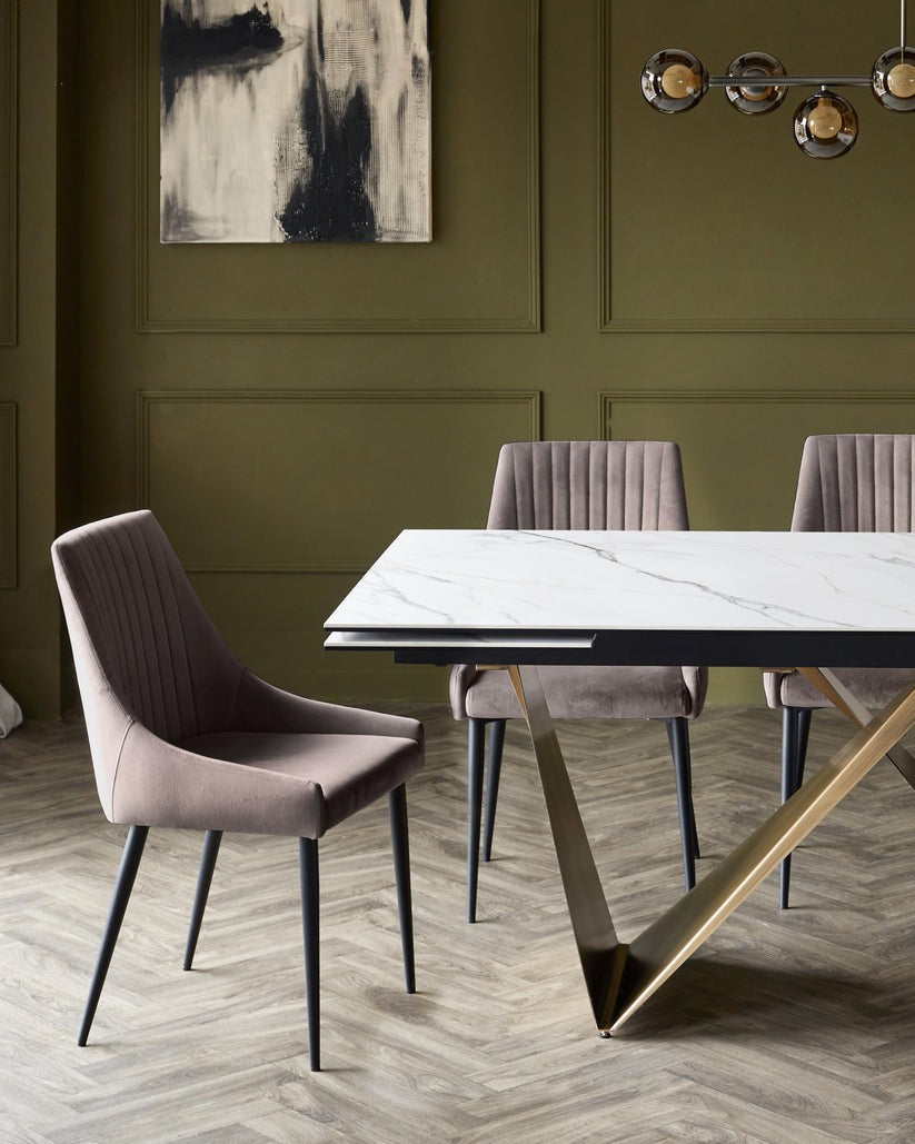 Blakely Velvet Dining Chair - 2 Set