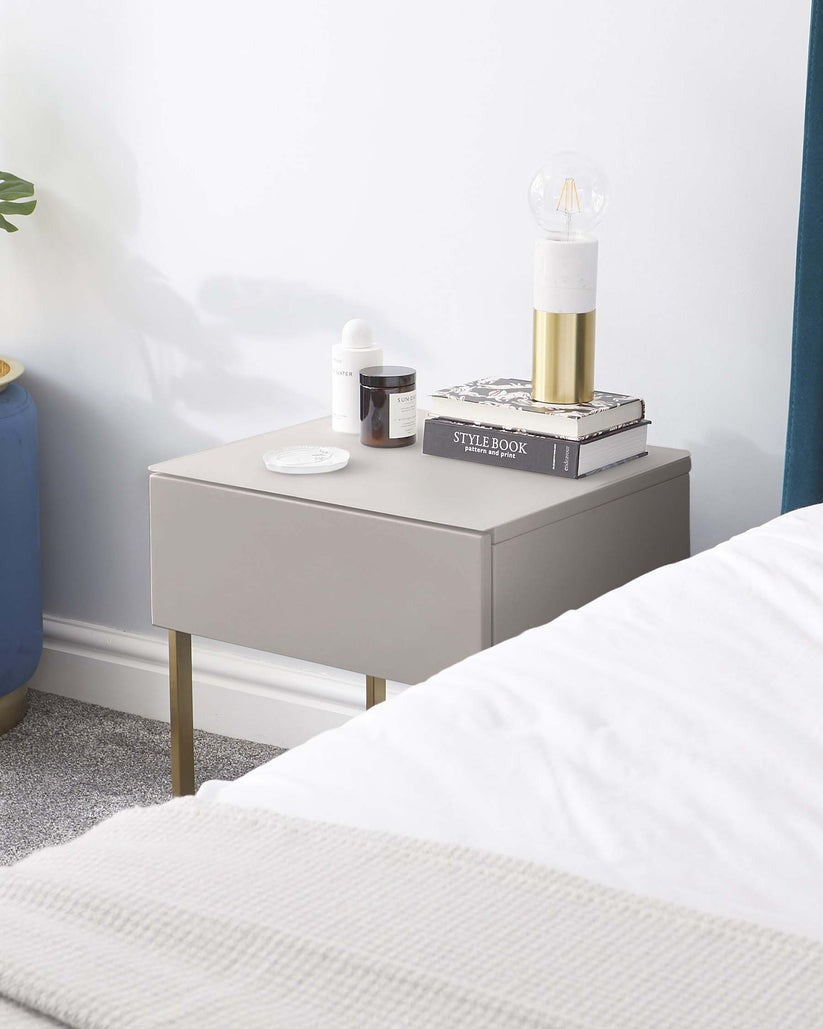 Benton Single Drawer Bedside Table