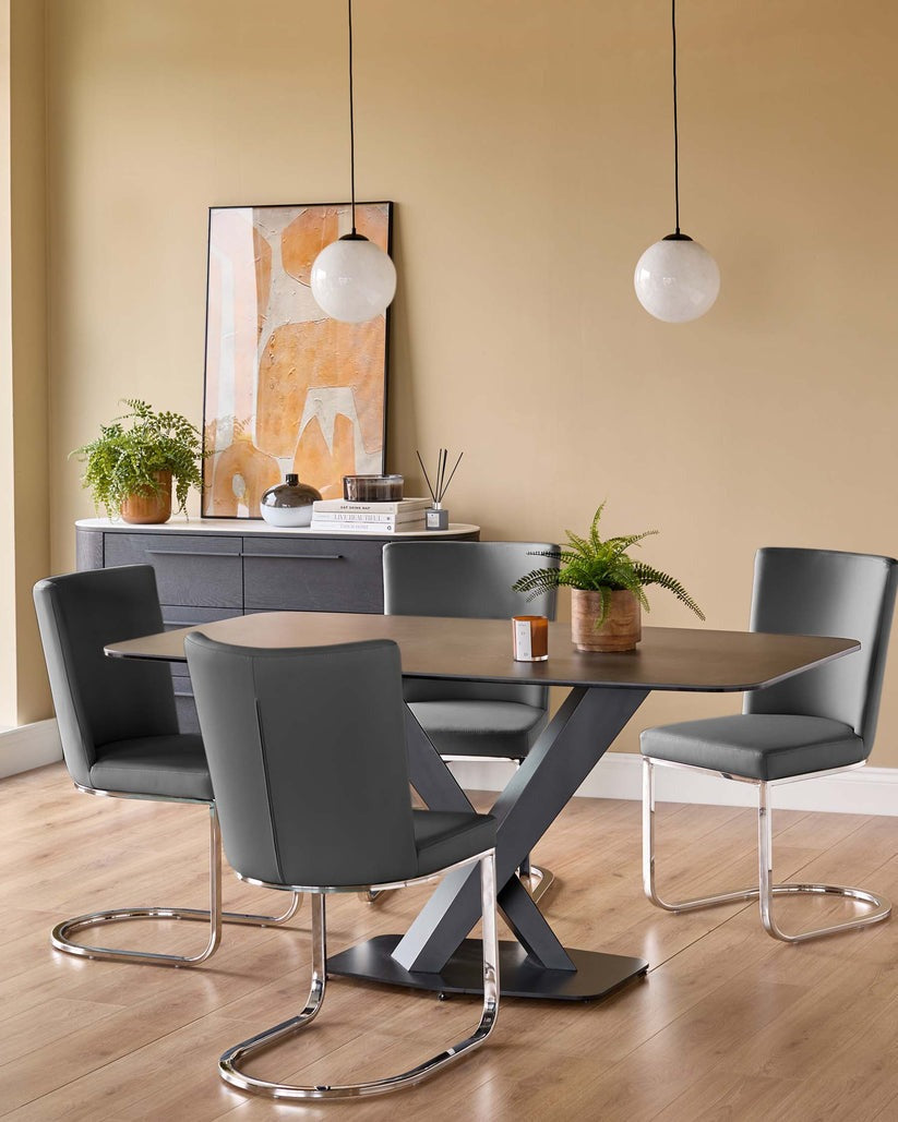 Form Faux Leather Dining Chair - 2 Set