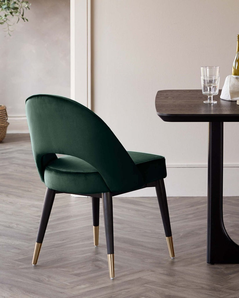 Clover Velvet Dining Chair - 2 Set