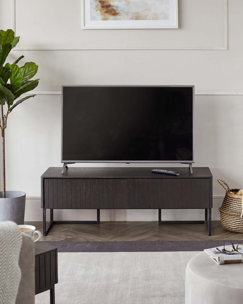 Toronto Dark Ash Compact TV Unit