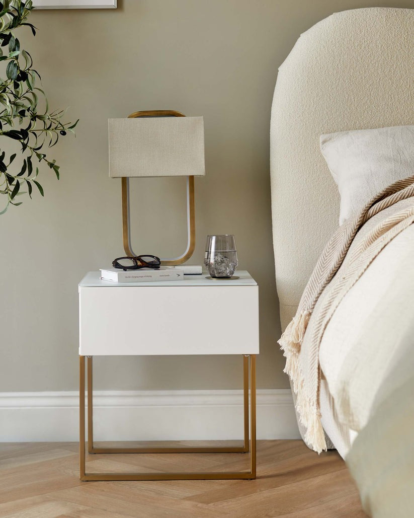 Benton Single Drawer Bedside Table