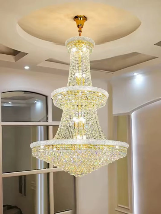 Damar Luxury Crystal Chandelier Living Room