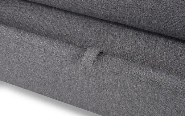 Angel Grey Linen Sofabed With Storage