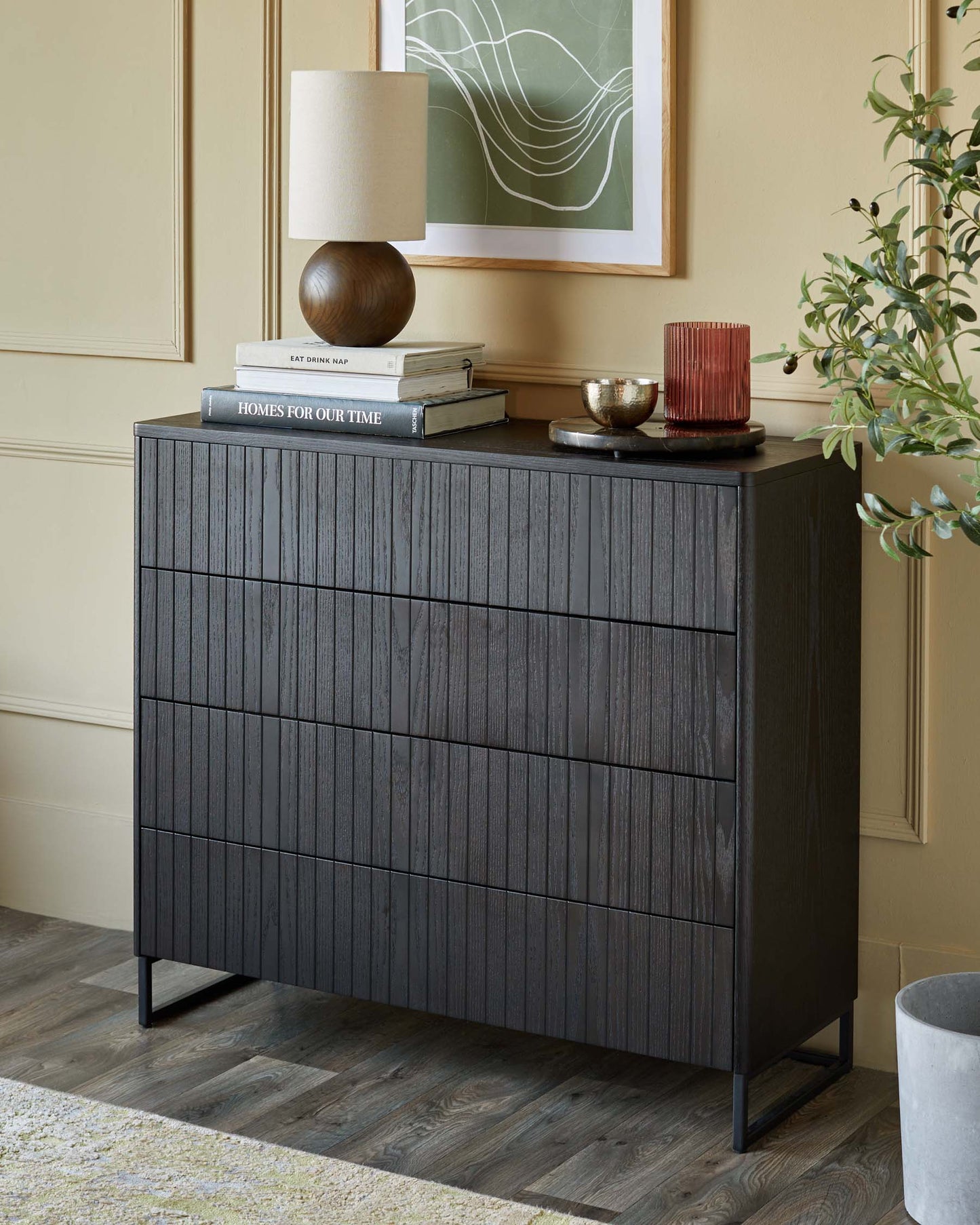 Toronto Dark Ash Chest of Drawers