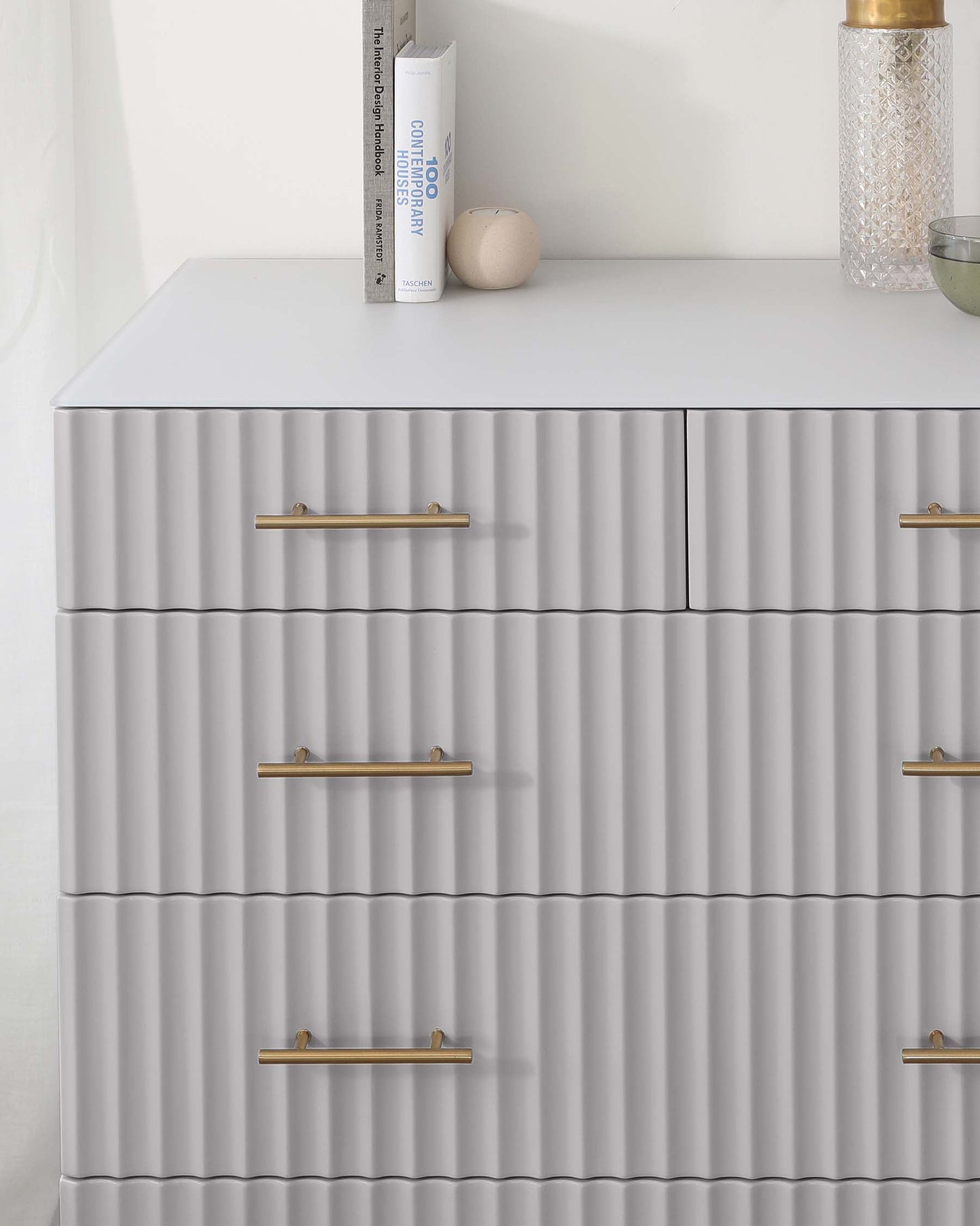 Albury Light Grey Chest of Drawers