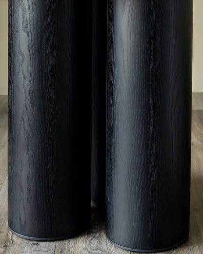 Lena White Calacatta Ceramic Side Table