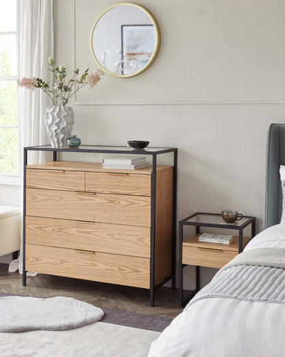 Denver Light Ash Chest Of Drawers
