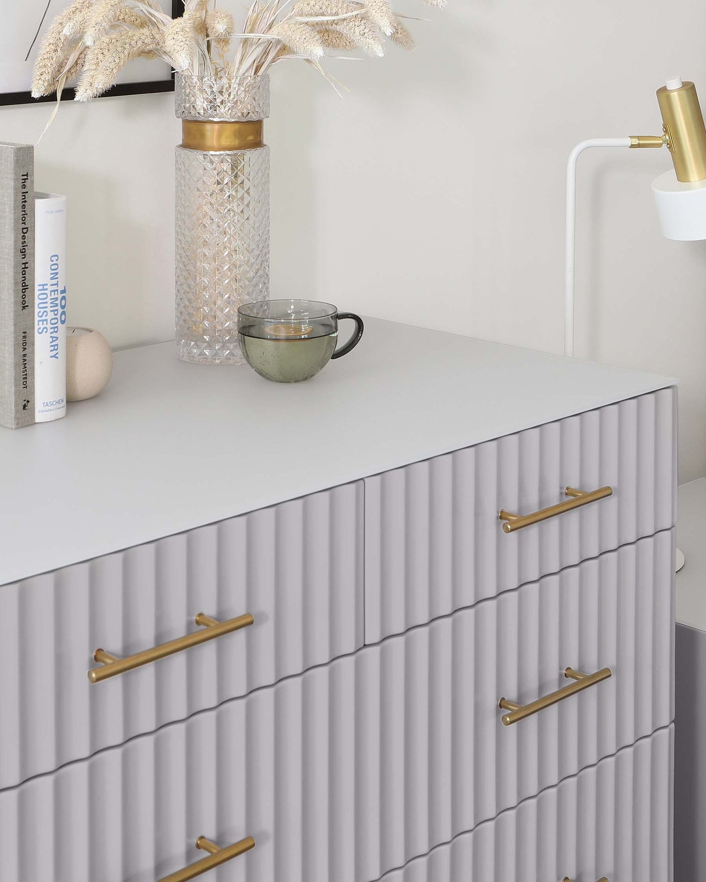 Albury Light Grey Chest of Drawers