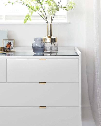 Orson White Chest Of Drawers