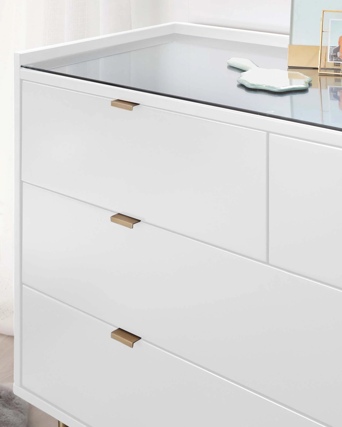 Orson White Chest Of Drawers