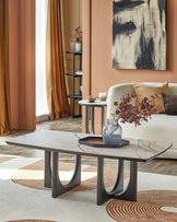 Orlan Natural Ceramic Coffee Table