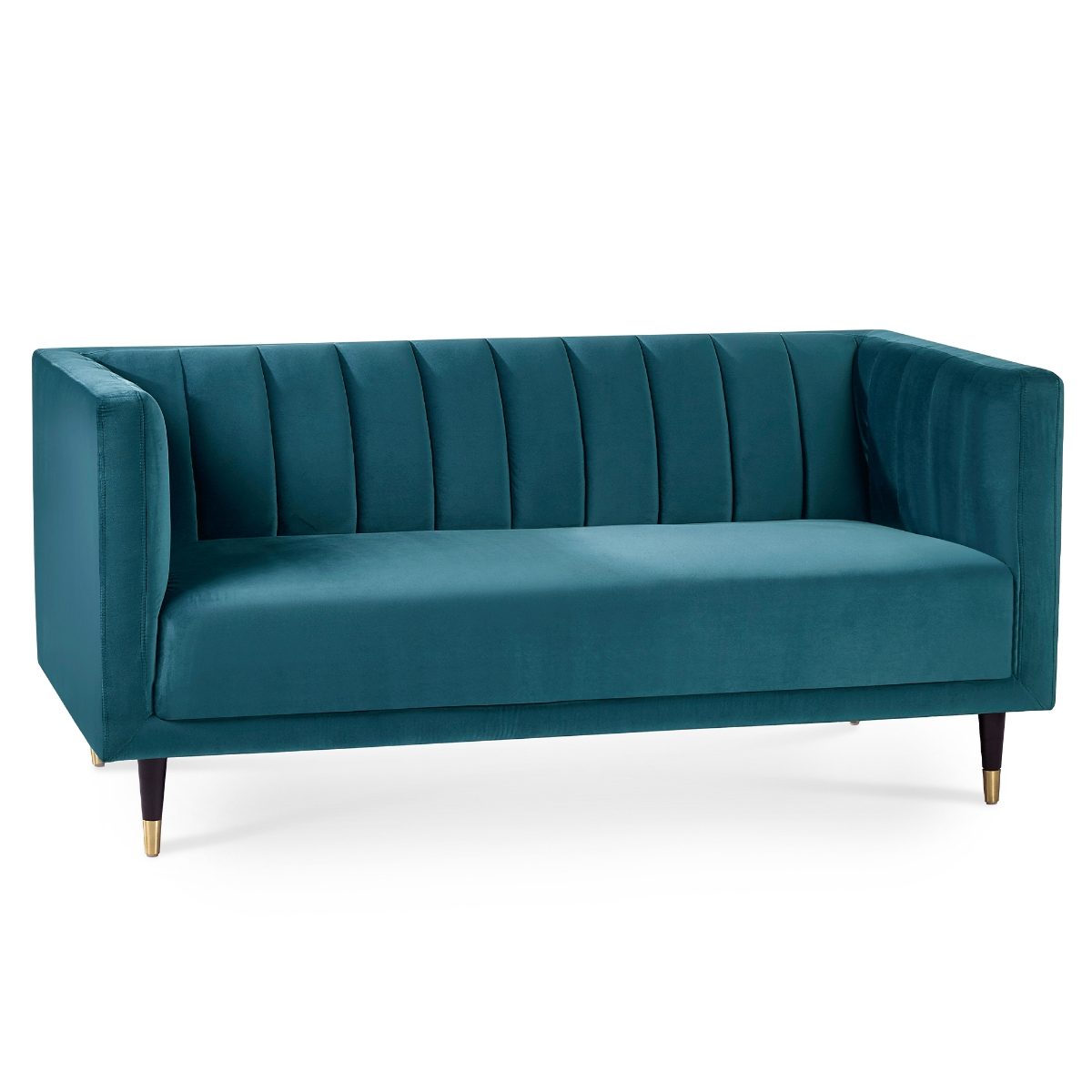 Salma Scalloped Back Two-Seater Sofa