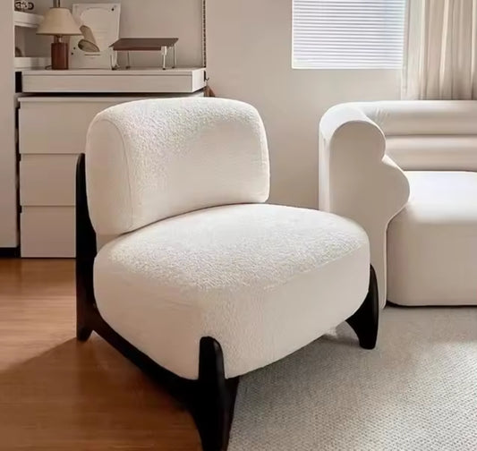 Ayan Lamb wool sofa chair