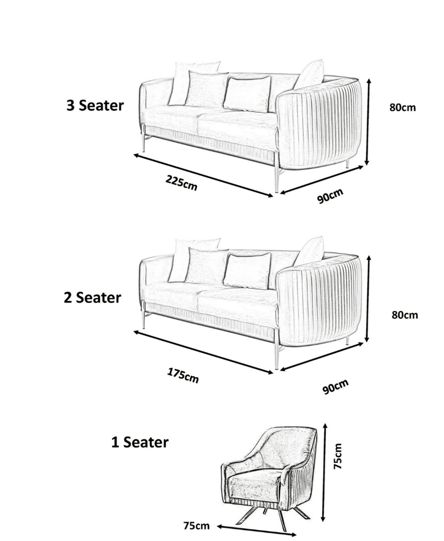 Boston Modern Sofas