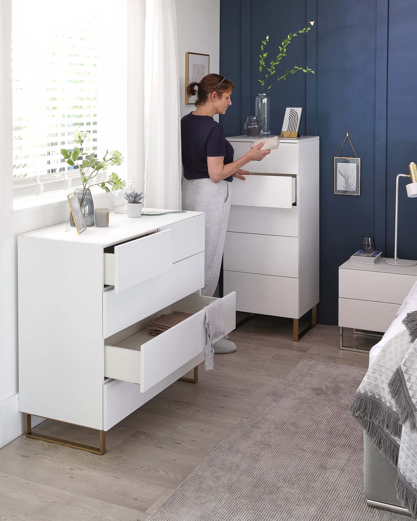 Benton Grey Chest Of Drawers