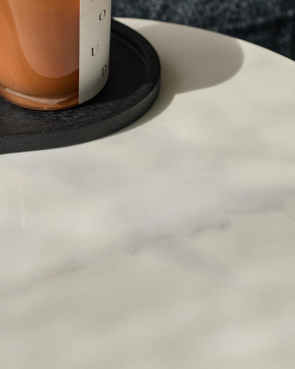 Hanne White Ceramic Side Table