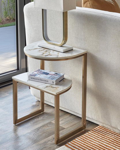 Demi Ceramic Side Table