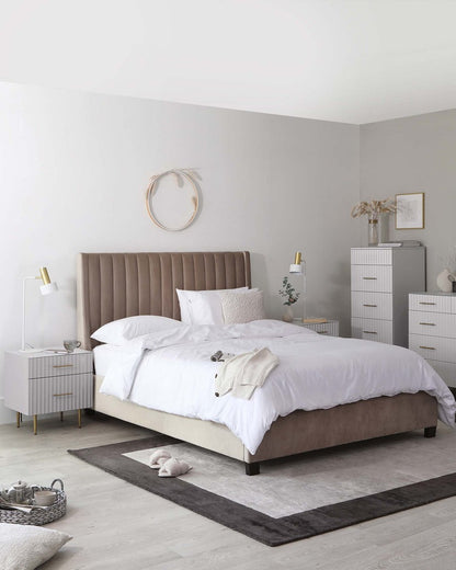 Albury 2 Drawer Bedside Table