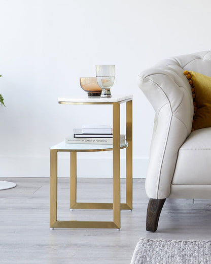 Demi Ceramic Side Table