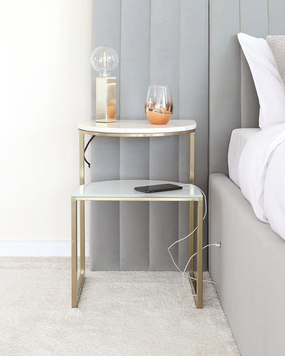 Demi Ceramic Side Table
