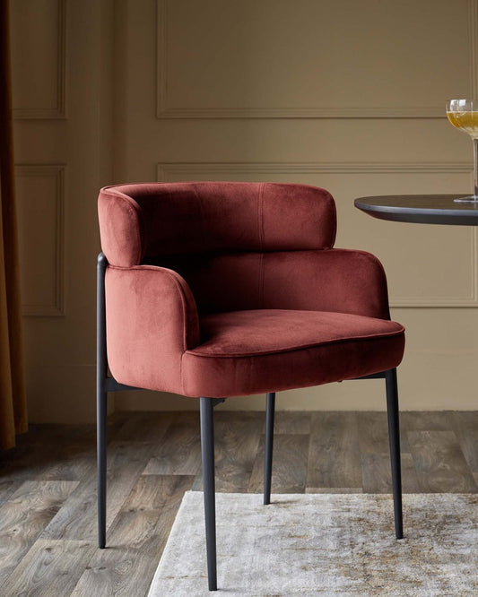 Felix Velvet Dining Chair - 2 Set