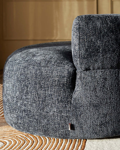 Gianna Chunky Weave Swivel Armchair