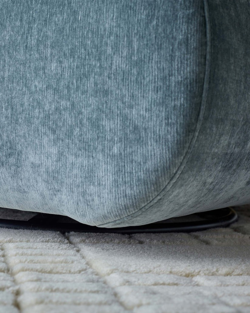 Frances Fabric Swivel Accent Chair