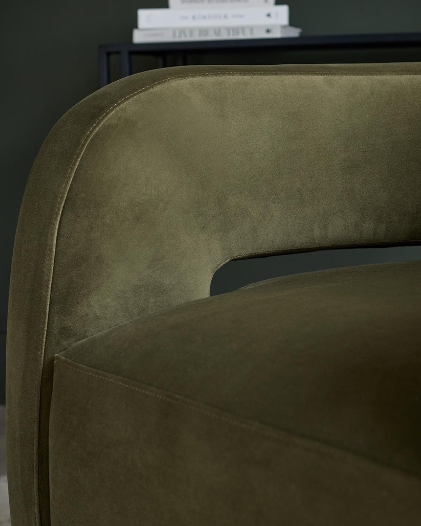 Silas Fabric Accent Chair
