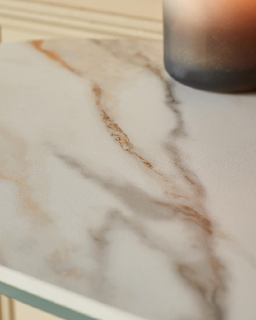 Isla Natural Ceramic Console Table
