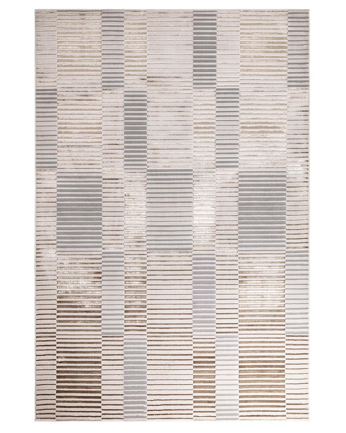 Bijou Mixed Metallics Textured Medium Rug
