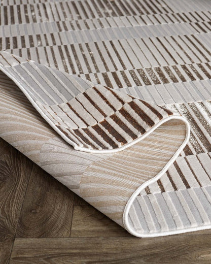 Bijou Mixed Metallics Textured Medium Rug