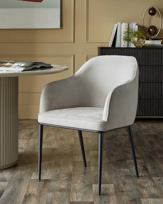 Harley Fabric Chenille Dining Chair