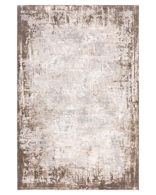 Distressed Natural Textured Large Rug