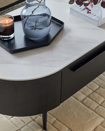 Manhattan Marbled Ceramic Coffee Table