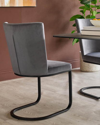 Form Velvet Dining Chair - 2 Set